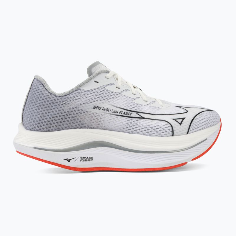 Herren Laufschuhe Mizuno Wave Rebellion Flash 2 weiß/schwarz/harbor mist 2