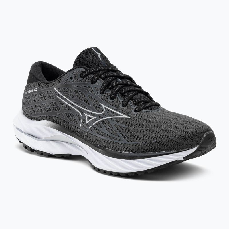 Herren Laufschuhe Mizuno Wave Inspire 20 Ebenholz/Weiß/Schwarz