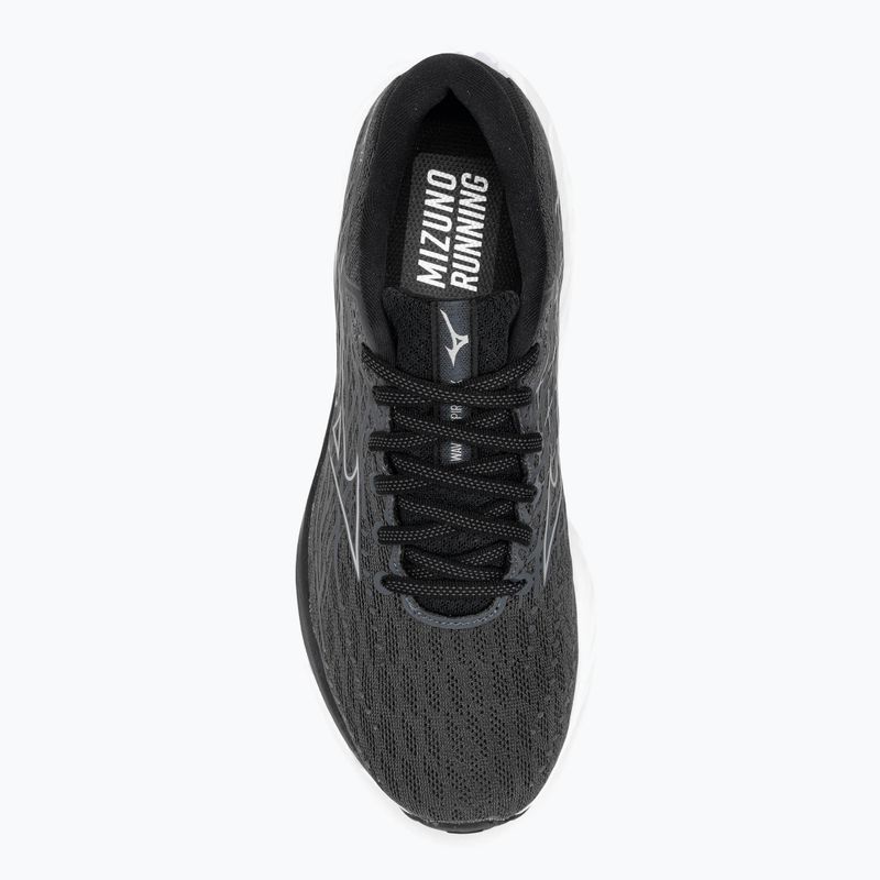Herren Laufschuhe Mizuno Wave Inspire 20 Ebenholz/Weiß/Schwarz 6