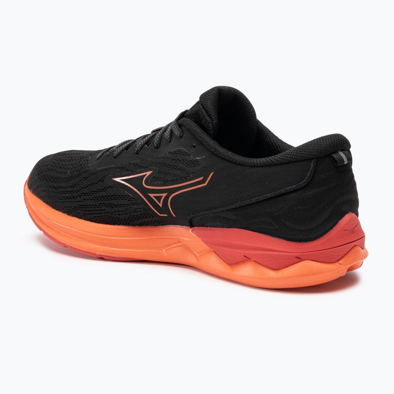 Herren Laufschuhe Mizuno Wave Revolt 3 schwarz/nasturtium/cayenne 3