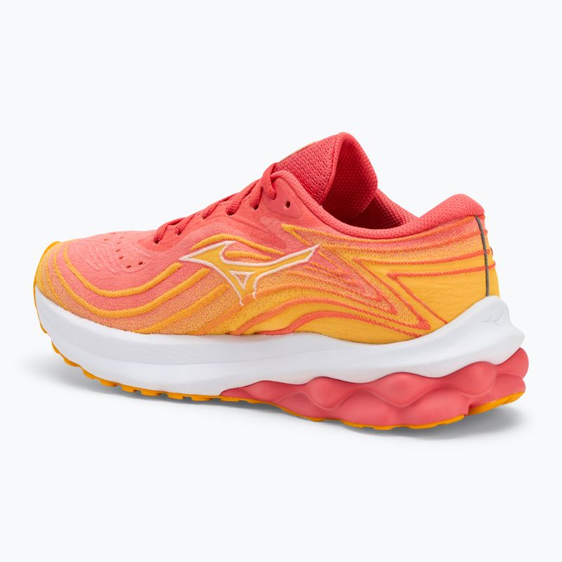 Damen Laufschuhe Mizuno Wave Skyrise 5 dubarry/ weiß/ citrus 3