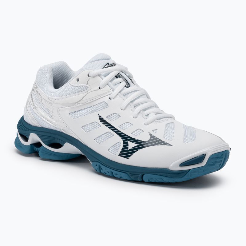 Herren Volleyballschuhe Mizuno Wave Voltage weiß/segelb/silber