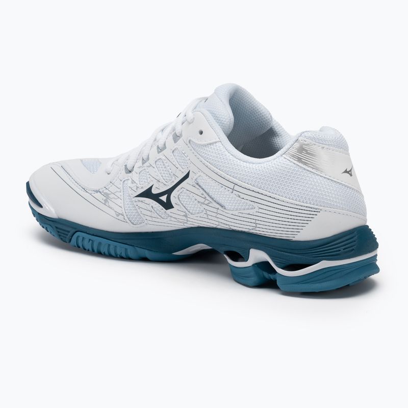 Herren Volleyballschuhe Mizuno Wave Voltage weiß/segelb/silber 3