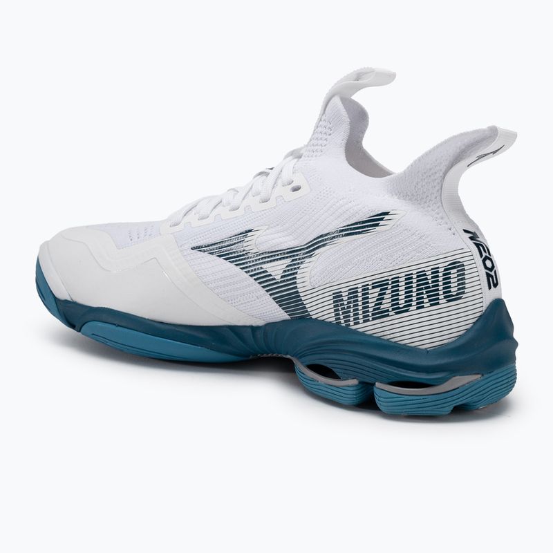 Herren-Volleyballschuhe Mizuno Wave Lightning Neo2 weiß/segelb/silber 3