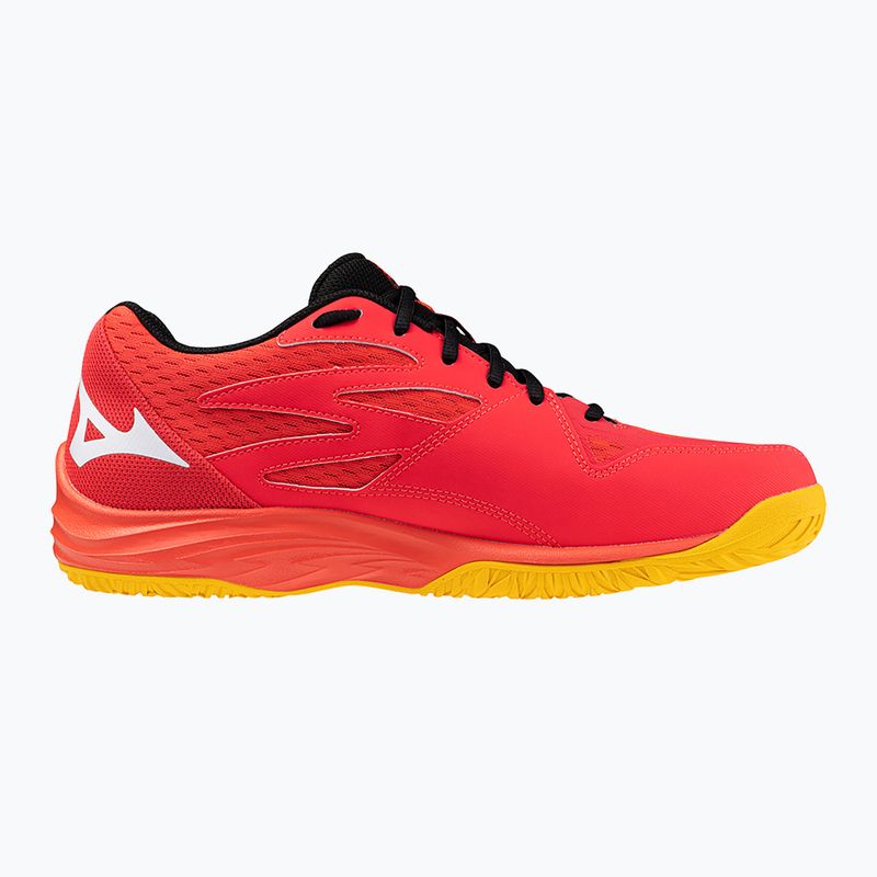 Herren Volleyball Schuhe Mizuno Thunder Blade Z strahlend rot/weiß/carrot curl 9