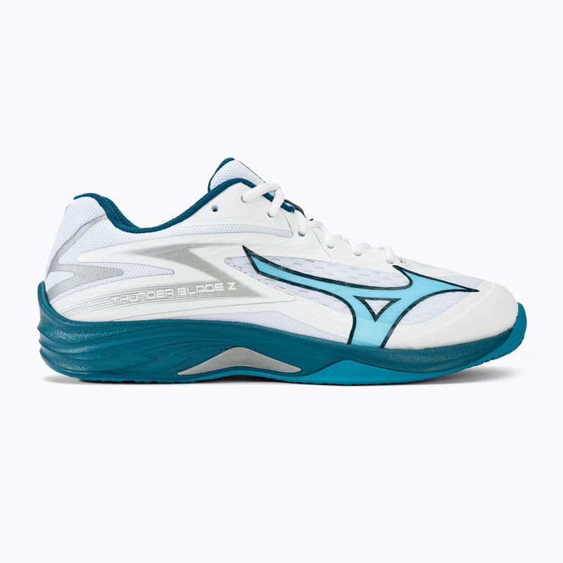 Herren-Volleyballschuhe Mizuno Thunder Blade Z weiß/segelb/silber 2