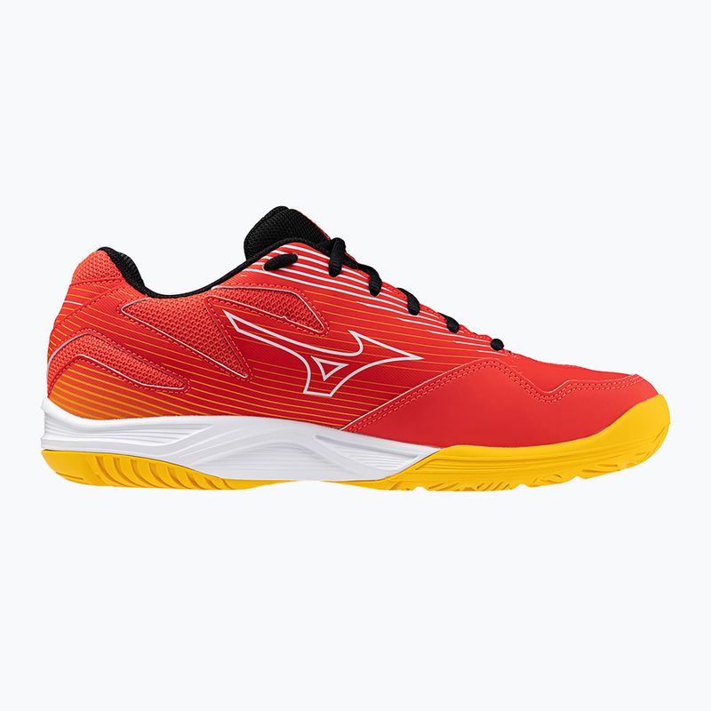 Volleyballschuhe Herren Mizuno Cyclone Speed 4 radiant red/white/carrot curl 9