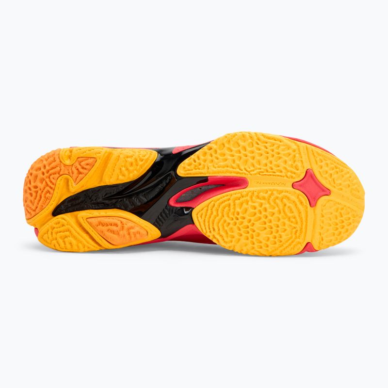 Mizuno Wave Lightning Z8 Volleyballschuhe strahlend rot/ weiß/ Karotte curl 4