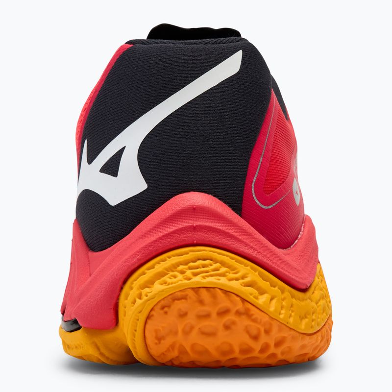 Mizuno Wave Lightning Z8 Volleyballschuhe strahlend rot/ weiß/ Karotte curl 6