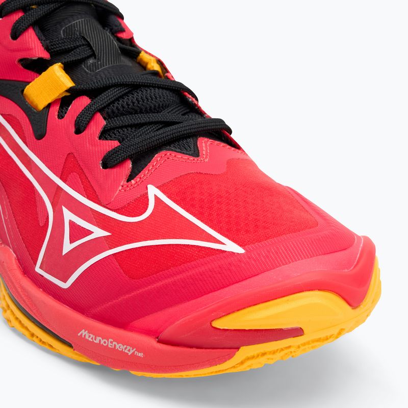 Mizuno Wave Lightning Z8 Volleyballschuhe strahlend rot/ weiß/ Karotte curl 7