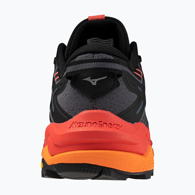Herren Laufschuhe Mizuno Wave Mujin 10 schwarz/cayenne/nasturtium 10