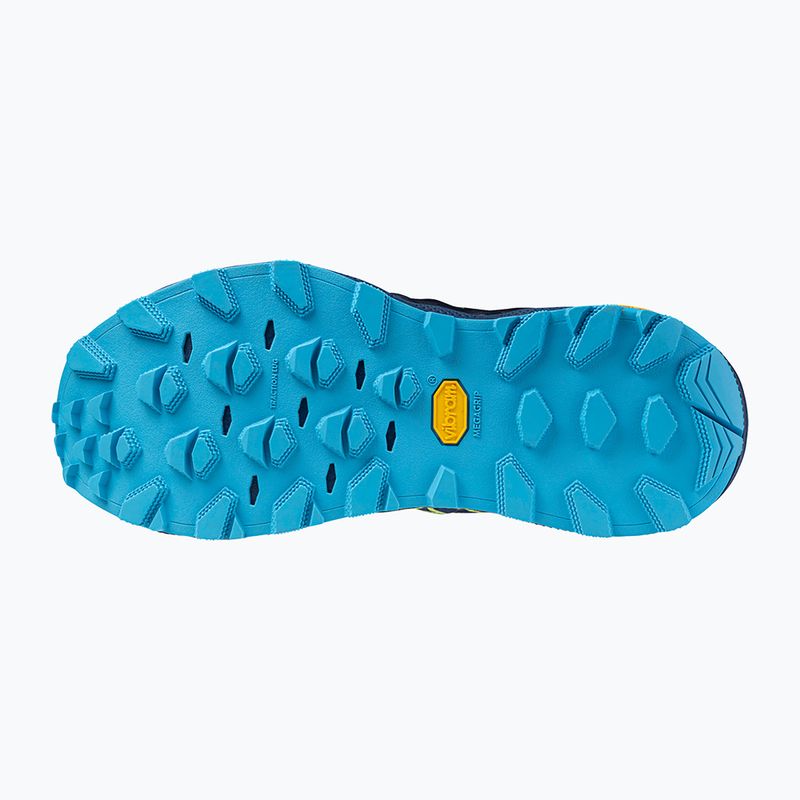 Herren Laufschuhe Mizuno Wave Mujin 10 Kleid blau/scharf grün/Schwimmkappe 12