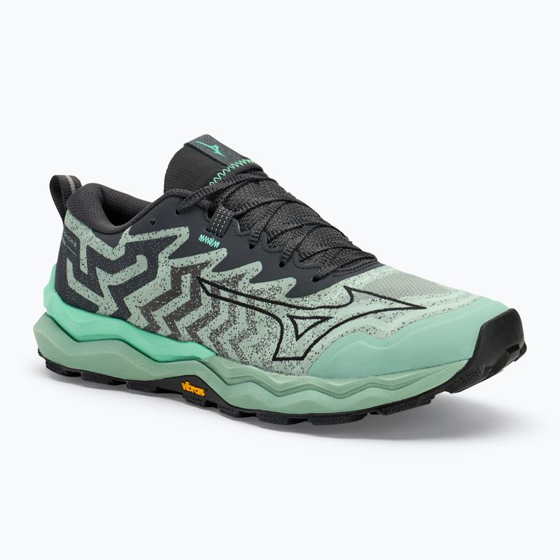 Herren Laufschuhe Mizuno Wave Daichi 8 grau jade/ schwarz/ jade creme