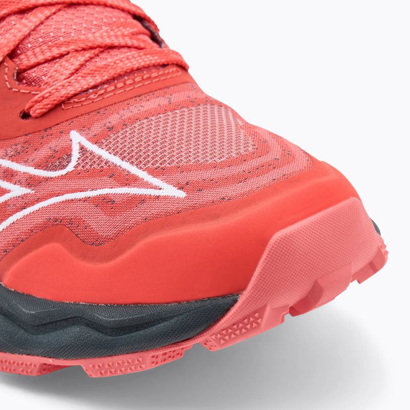 Damen Laufschuhe Mizuno Wave Daichi 8 hot coral/ weiß/ turbulence 7