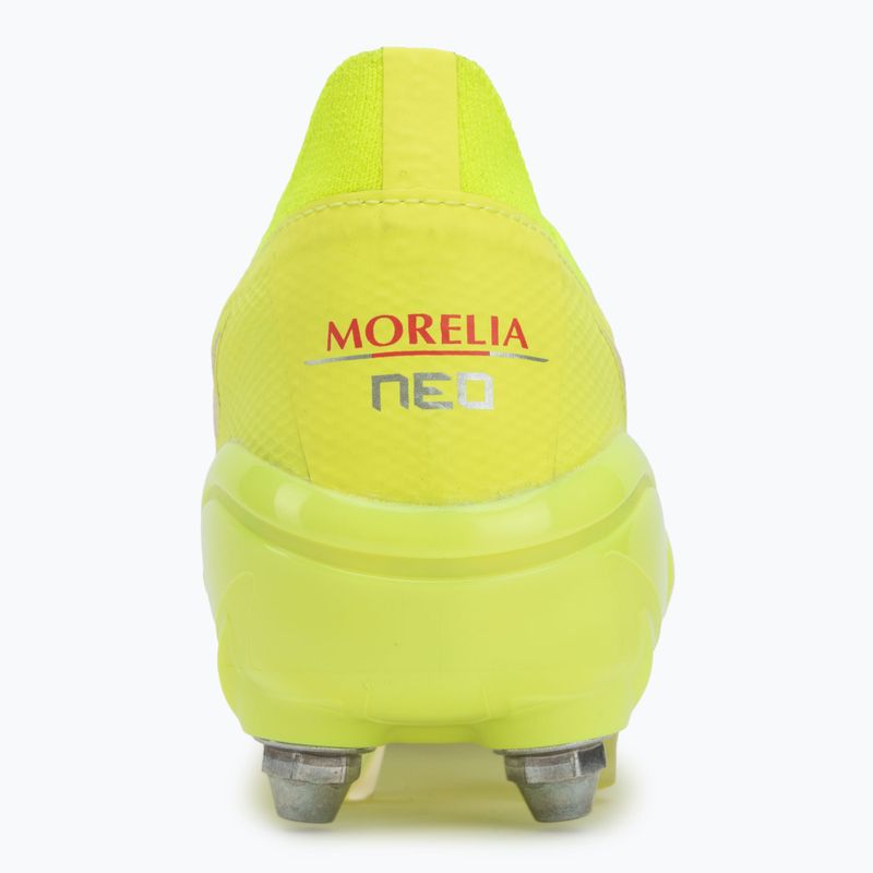 Mizuno Morelia Neo IV β Elite MIX sicherheitsgelb/feurige Koralle 2/sicherheitsgelb Herren Fußballschuhe 6