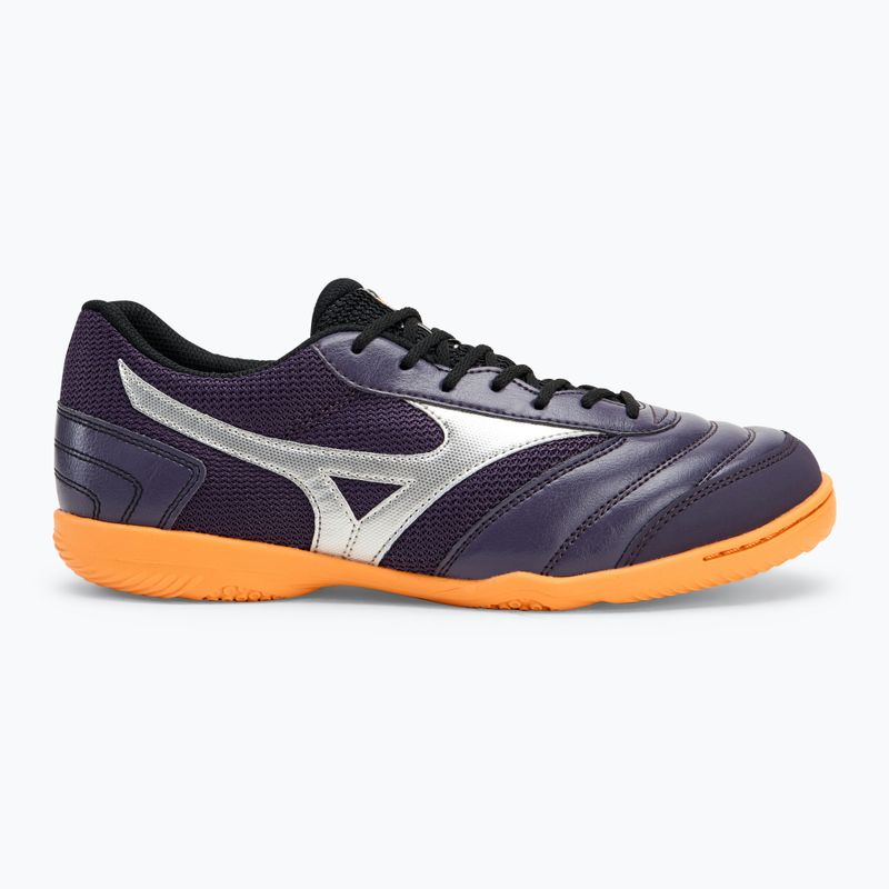 Fußballschuhe Mizuno MRL Sala Club In mysterioso/ silber 2