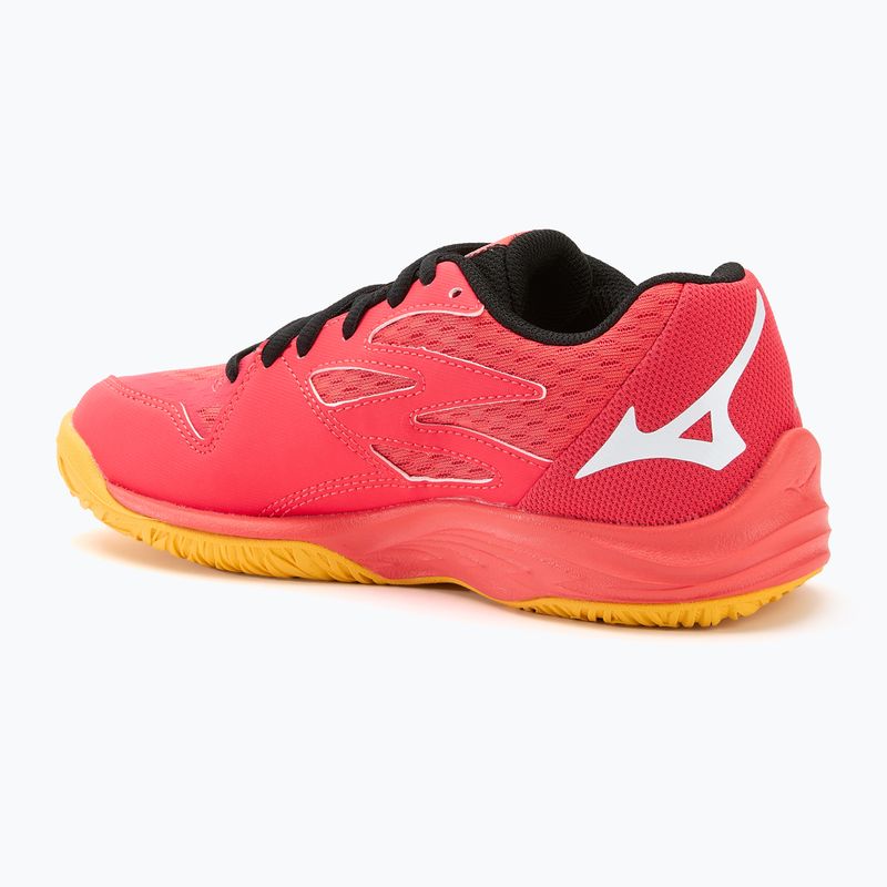 Mizuno Lightning Star Z7 strahlend rot/weiß/karotte curl Kinder Volleyballschuhe 3