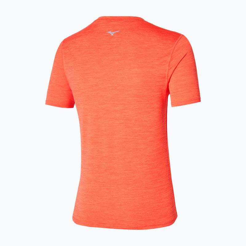 Herren Mizuno Impulse Core Tee nasturtium T-shirt 2