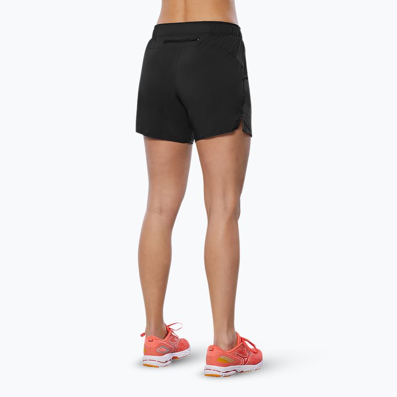 Damen Laufshorts Mizuno Multi Pocket schwarz 2