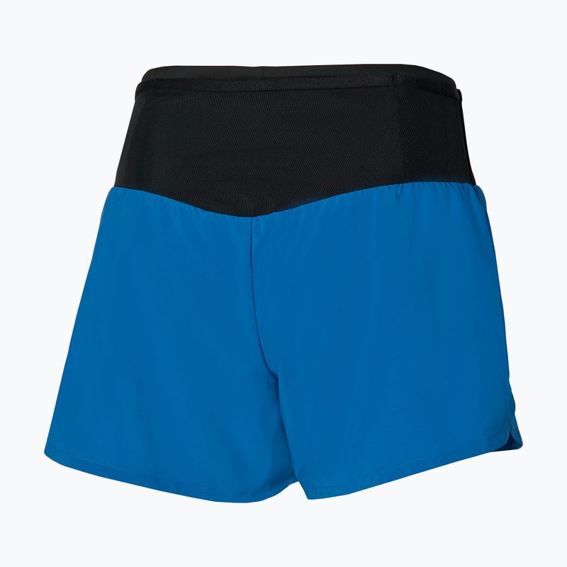 Damen Laufshorts Mizuno Multi Pocket föderal blau 2