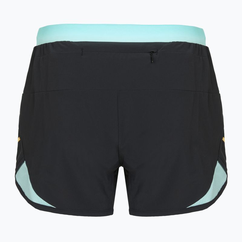 Damen Laufshorts Mizuno Aero 4' schwarz 2