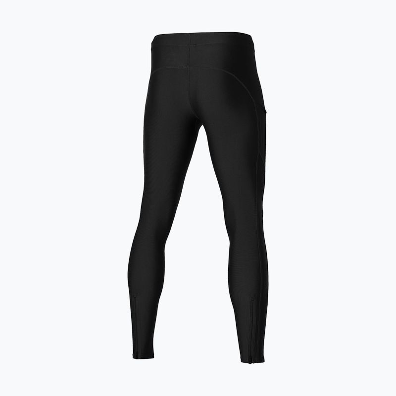 Herren Laufleggings Mizuno Impulse Core Long Tight schwarz 3