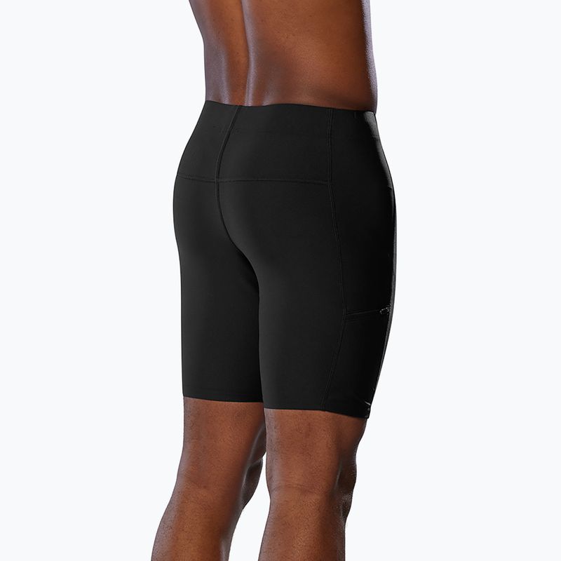 Herren Mizuno Impulse Core Mid Tight Laufshorts schwarz 2