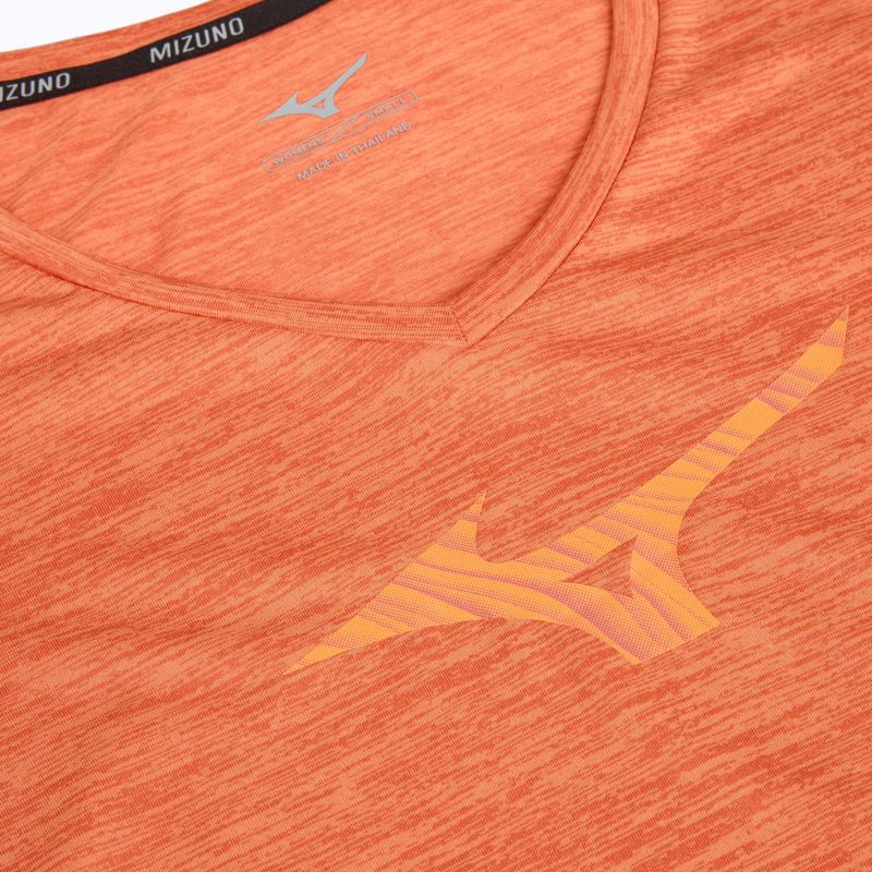 Laufshirt Damen Mizuno Impulse Core RB Tee nasturtuim 3