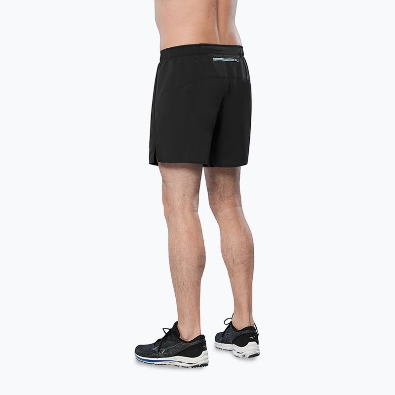 Herren Laufshorts Mizuno Core 5.5 schwarz 2