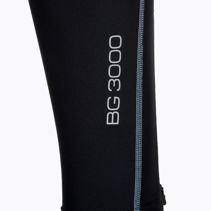 Laufleggings Herren Mizuno BG3000 Long black/ aquifer 4