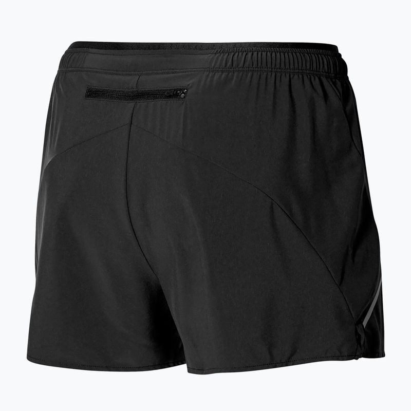 Herren Laufshorts Mizuno Alpha 3.5 schwarz 4