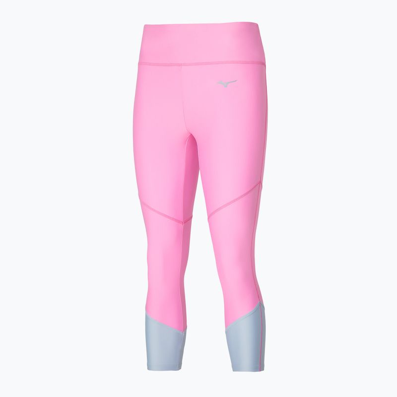 Mizuno Impulse Core 3/4 Damen-Leggings aus Chiffon, lila