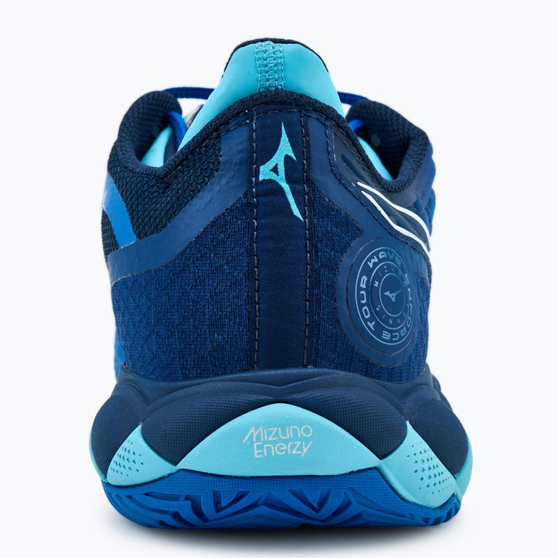 Herren Tennisschuhe Mizuno Wave Enforce Tour AC mugen Blau/Weiß/Flussblau 6