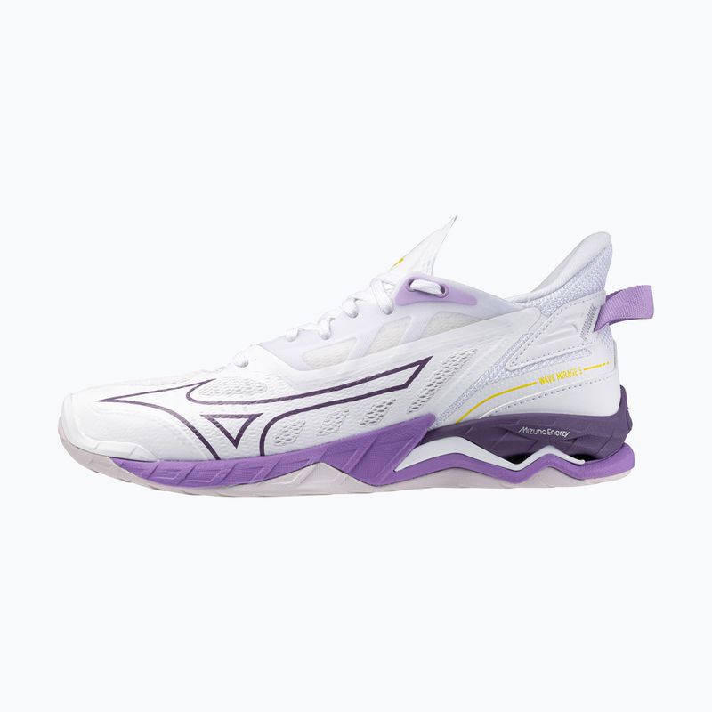 Frauen-Handballschuhe Mizuno Wave Mirage 5 weiß/violett/quince 8