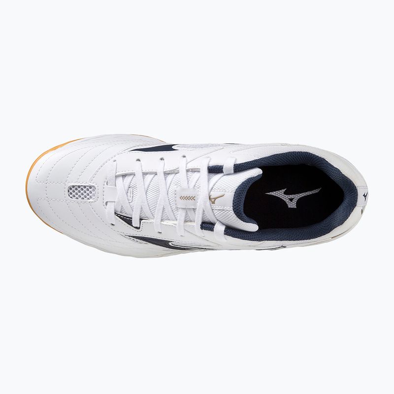 Mizuno Wave Drive 9 Tennisschuhe Weiß/Kleiderblau/Gold 5