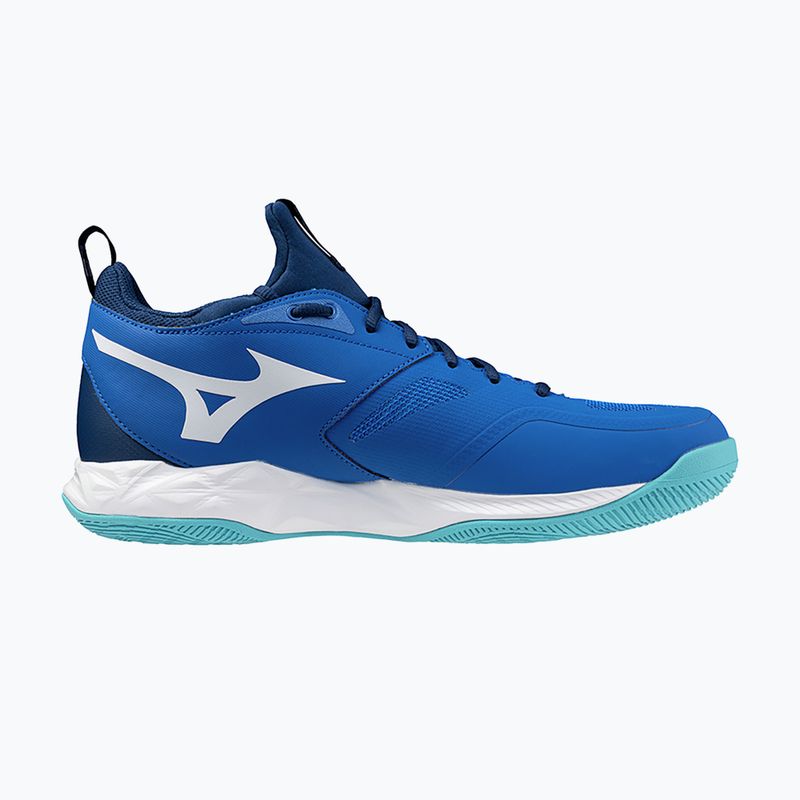 Volleyballschuhe Damen Mizuno Wave Dimension Mid mugen blue/white/estate blue 8