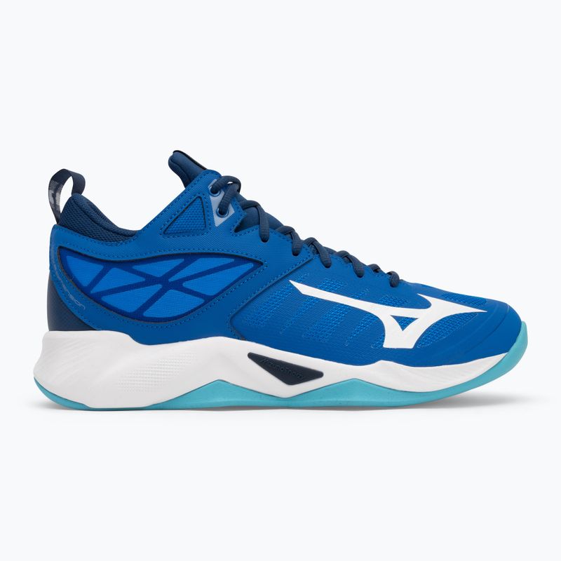Volleyballschuhe Damen Mizuno Wave Dimension Mid mugen blue/white/estate blue 2