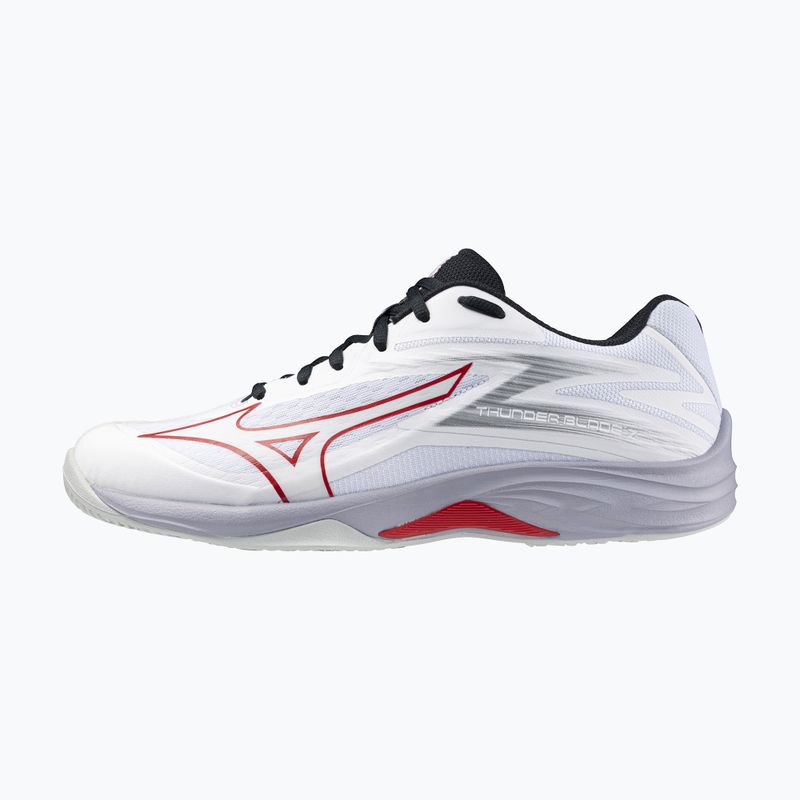 Herren Volleyball Schuhe Mizuno Thunder Blade Z weiß/salsa/schwarz