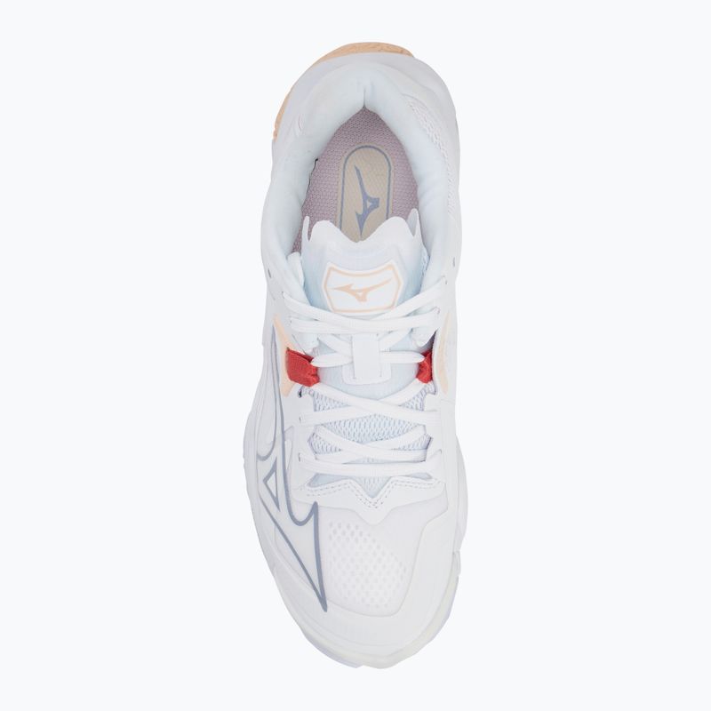Volleyballschuhe Damen Mizuno Wave Lightning Z8 white/aleutian/cloud pink 5