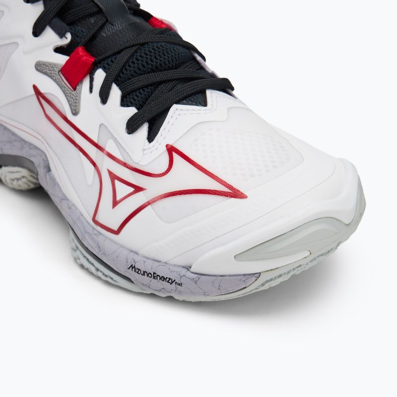 Volleyballschuhe Mizuno Wave Lightning Z8 Mid white/salsa/black 7