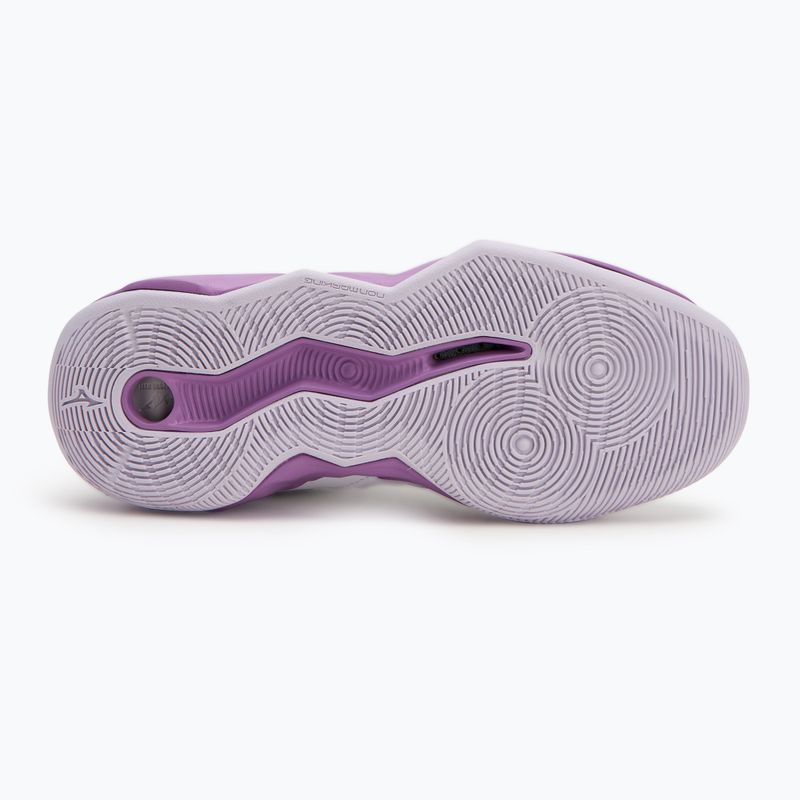 Damen Volleyballschuhe Mizuno Wave Dimension weiß/patricianisch lila/quince 4