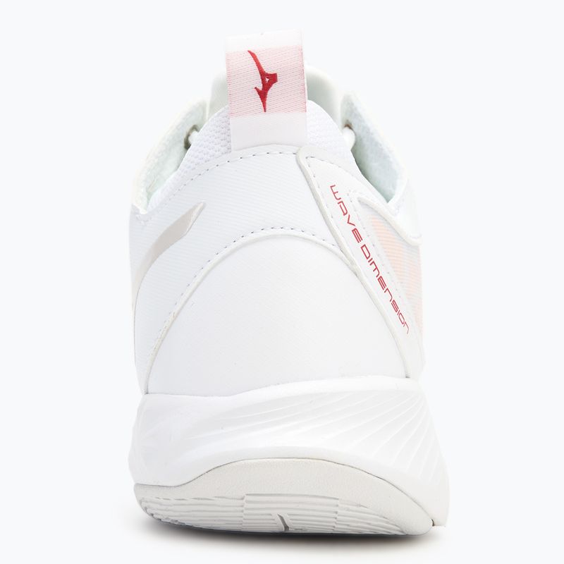 Damen Volleyballschuhe Mizuno Wave Dimension weiß/aleutian/cloud pink 6