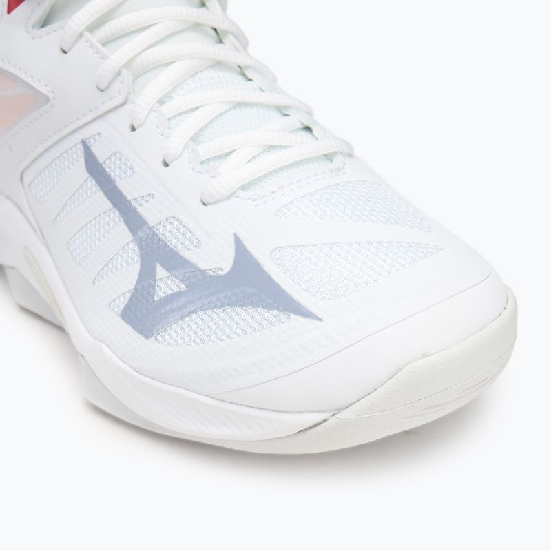 Damen Volleyballschuhe Mizuno Wave Dimension weiß/aleutian/cloud pink 7