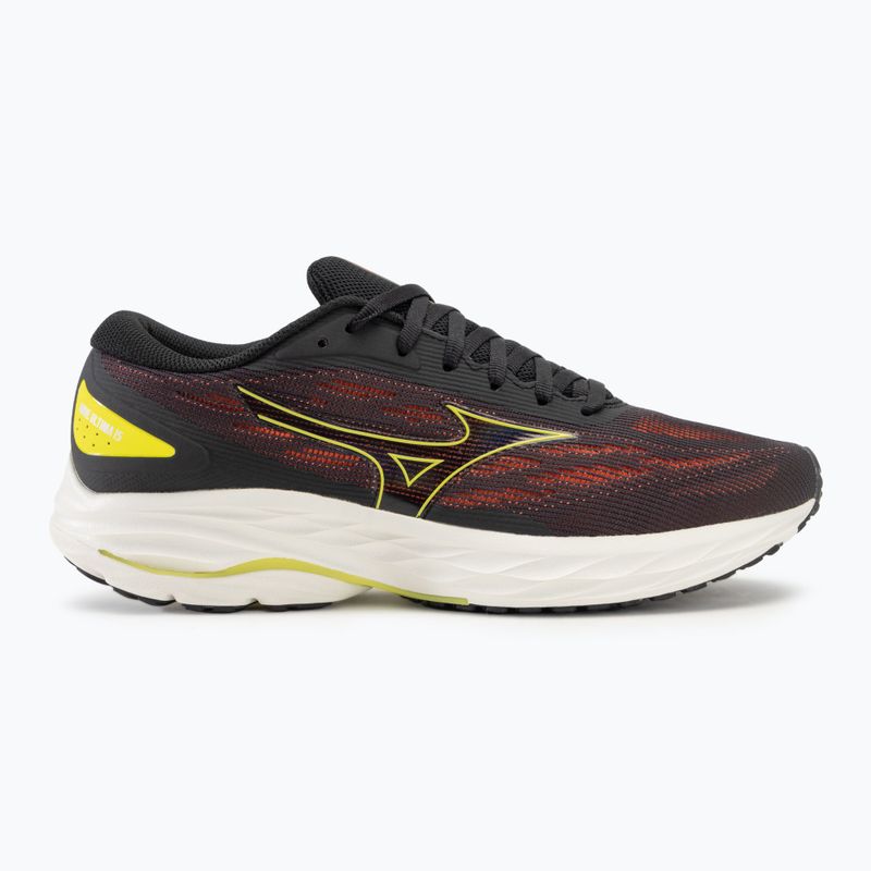 Herren Laufschuhe Mizuno Wave Ultima 15 schwarz/abendflieder/spicy orange 2