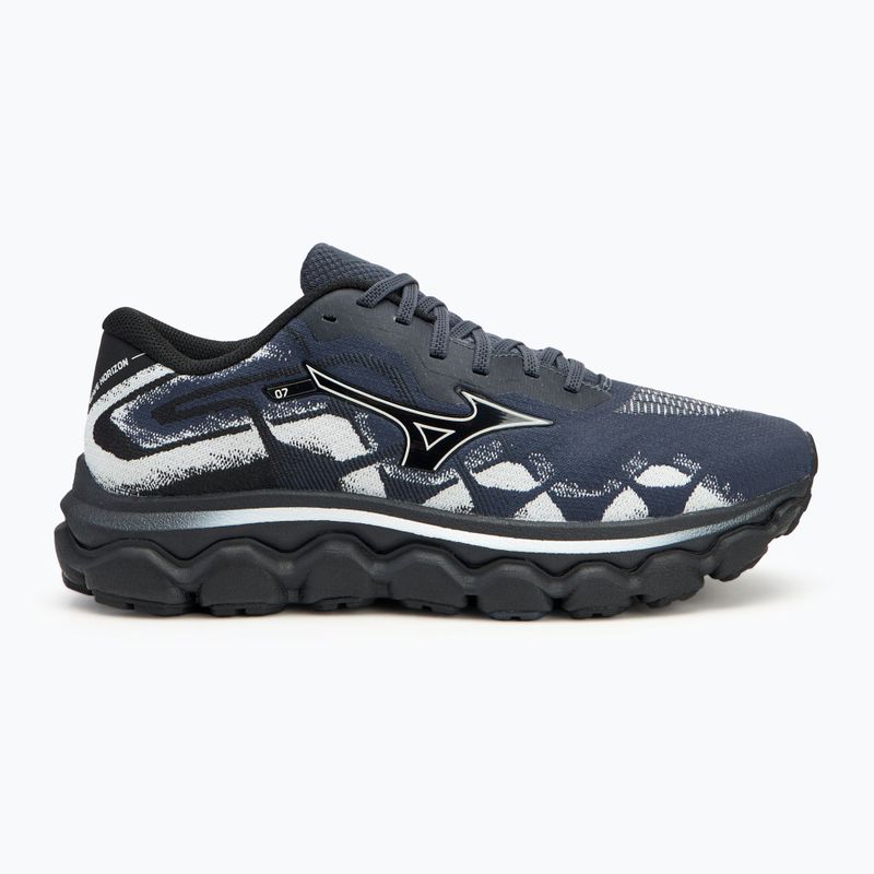 Herren Laufschuhe Mizuno Wave Horizon 7 india ink/nimbus cloud/schwarz 2