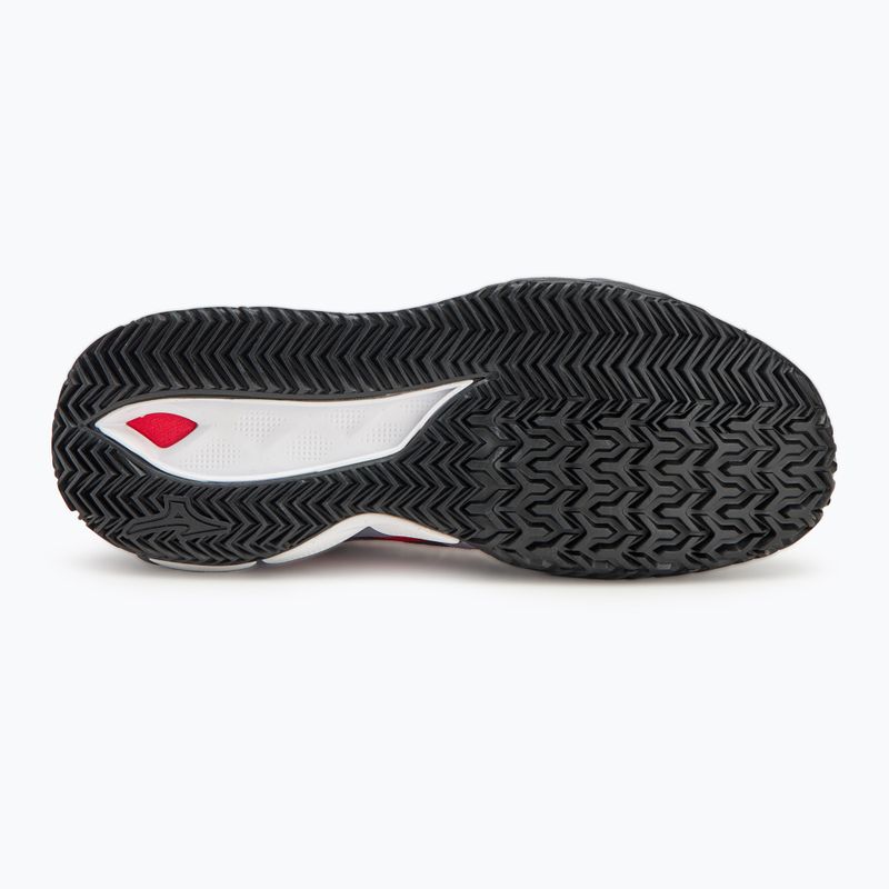 Herren Mizuno Wave Enforce Tour Padel grau/weiß/salsa padel Schuh 4