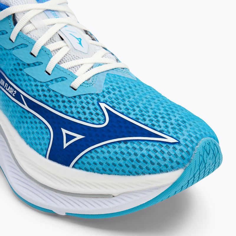 Herren Laufschuhe Mizuno Wave Rebellion Flash 2 river blau/ mugen blau/weiß 7