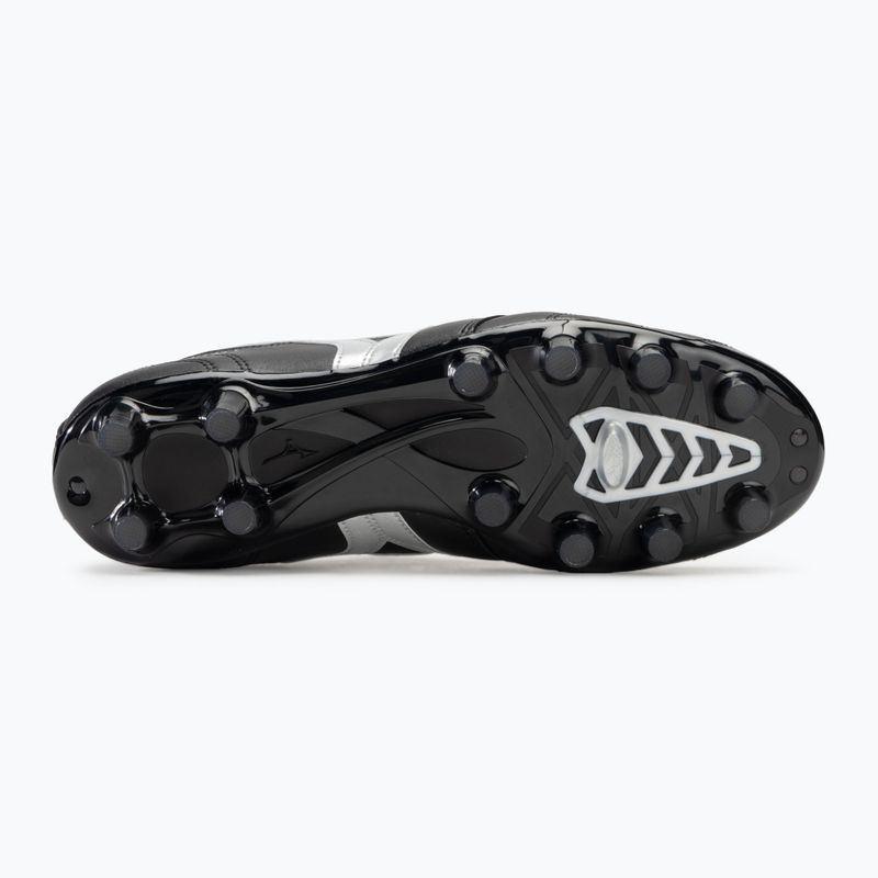 Mizuno Morelia II Pro MD Herren Fußballschuhe schwarz/Galaxysilber/dunkler Schatten 4