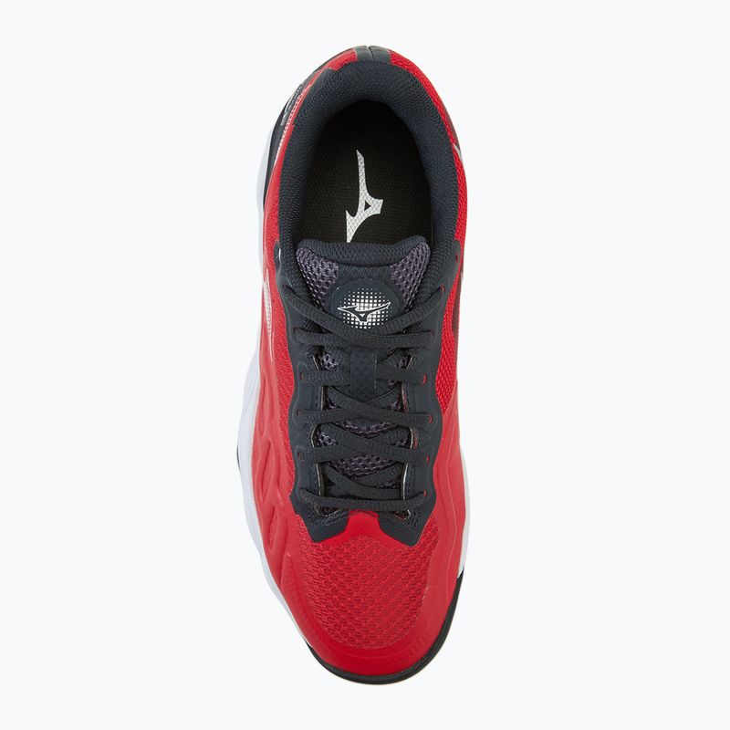 Mizuno Wave Enforce Court Padel salsa/weiß/vulkan Padel Schuhe 5