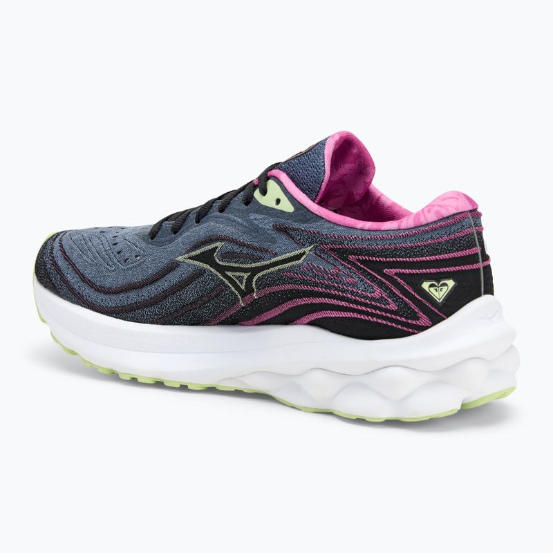 Damen Laufschuhe Mizuno Wave Skyrise 5 Roxy wild wind/schwarz/rosebud 3